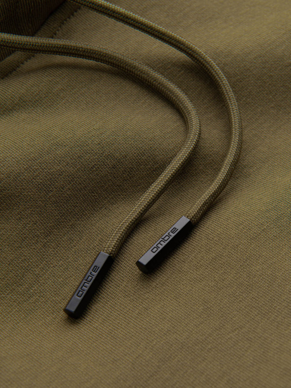 Ombre Clothing Muška pamučna hoodie dukserica BASIC s džepom Ombre Clothing