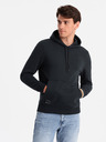 Ombre Clothing Muška pamučna hoodie dukserica BASIC s džepom Ombre Clothing