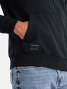 Ombre Clothing Muška pamučna hoodie dukserica BASIC s džepom Ombre Clothing