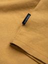Ombre Clothing Muška klasična pamučna majica s okruglim izrezom BASIC - senf V8 OM-TSBS-0145 Ombre odjeća