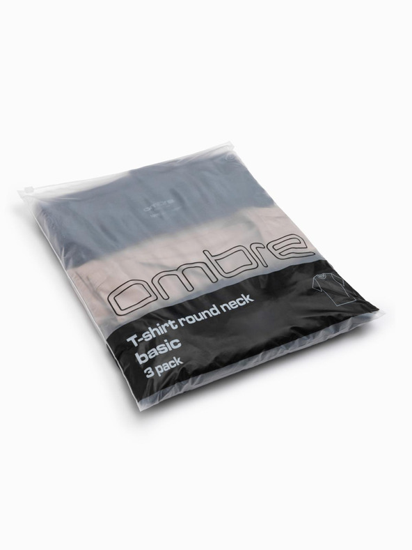 Ombre Clothing Muška majica bez printa - mix 3 kom Z29 Ombre Clothing