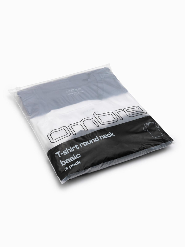 Ombre Clothing Muška majica bez printa - mix 3 kom Z29 Ombre Clothing