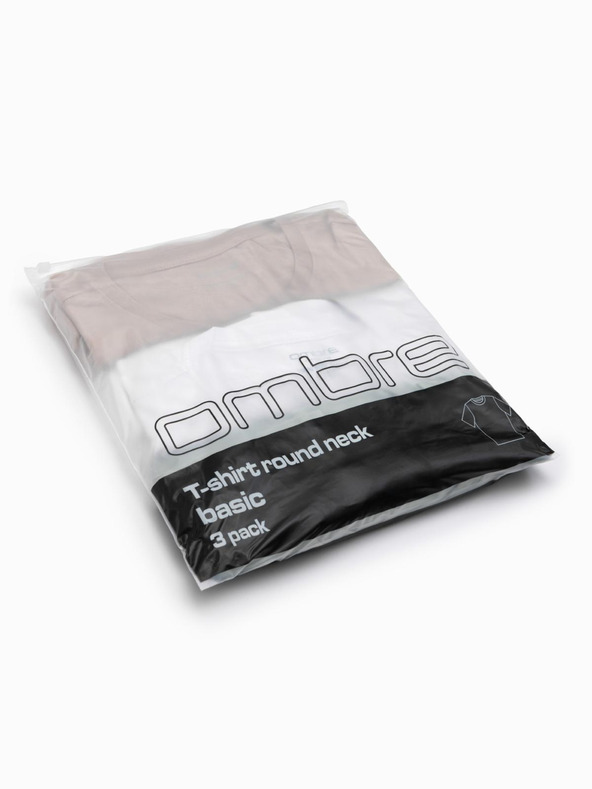 Ombre Clothing Muška majica bez printa - mix 3 kom Z29 Ombre Clothing