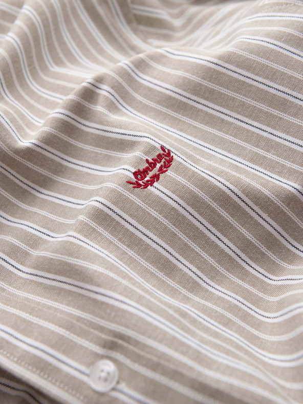 Ombre Clothing Muška pamučna košulja REGULAR FIT s finim prugama Ombre Clothing