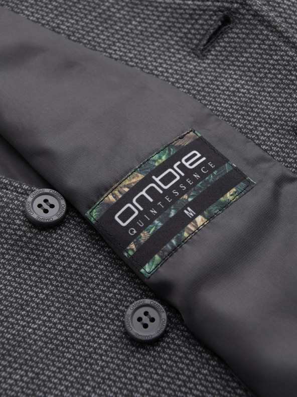 Ombre Clothing Uski elegantni muški strukturirani pleteni prsluk Ombre Clothing