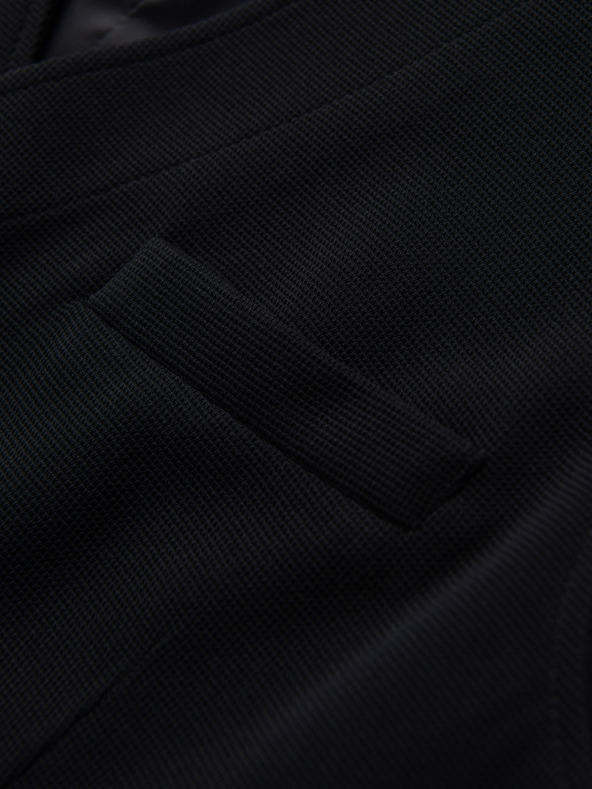 Ombre Clothing Muški strukturirani prsluk po mjeri s džepovima Ombre Clothing