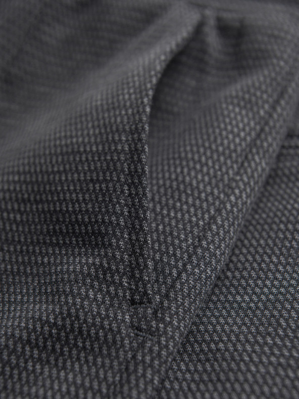 Ombre Clothing Muške strukturirane pletene kratke hlače s elastičnim pojasom Ombre Clothing