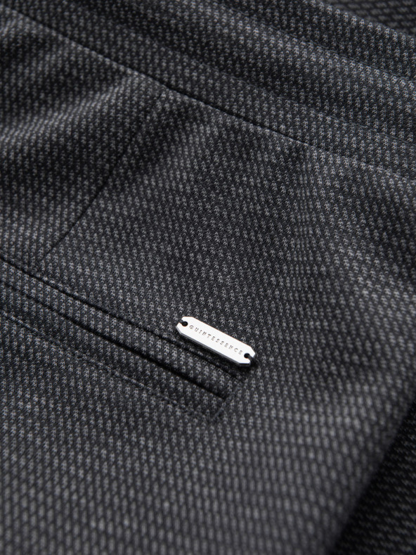 Ombre Clothing Muške strukturirane pletene kratke hlače s elastičnim pojasom Ombre Clothing