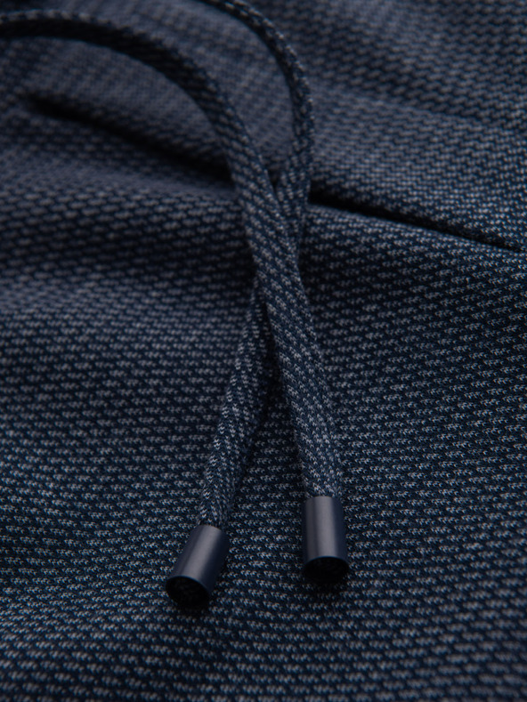 Ombre Clothing Muške strukturirane pletene kratke hlače s elastičnim pojasom Ombre Clothing