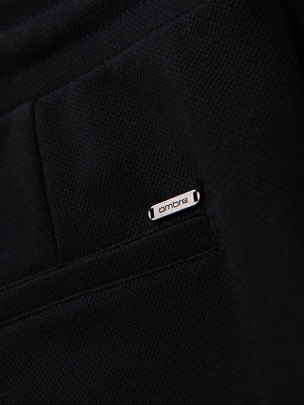 Ombre Clothing Muške pletene kratke hlače s preklopljenim nogavicama Ombre Clothing