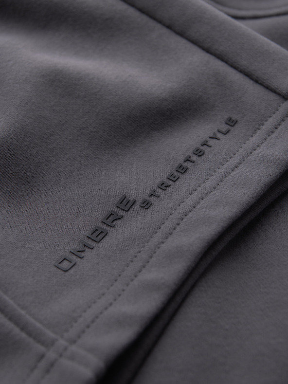 Ombre Clothing Muške kratke trenirka hlače s printom Ombre Clothing