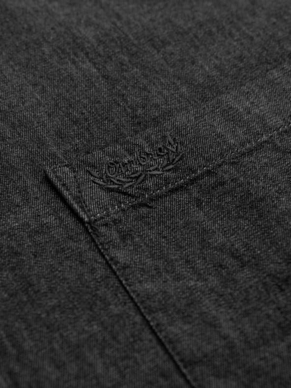 Ombre Clothing Muška traper košulja s vez-džepom Ombre Clothing