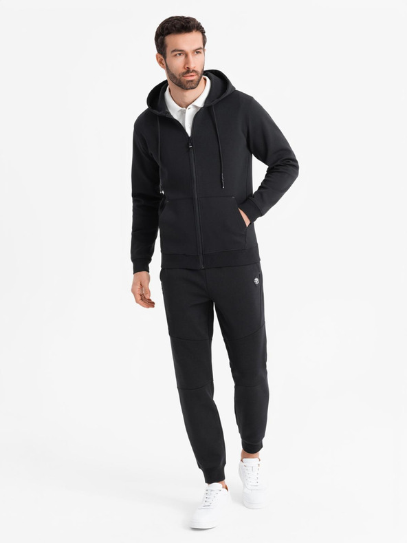 Ombre Clothing Dukserica s kapuljačom bez patent-zatvarača u streetwear stilu Ombre Clothing