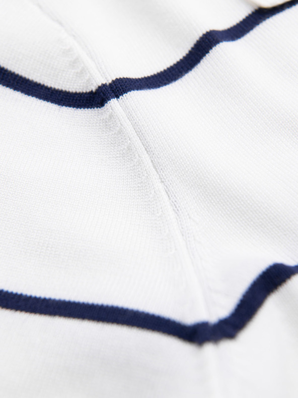 Ombre Clothing Muška polo majica od viskoze s vodoravnim prugama Ombre Clothing