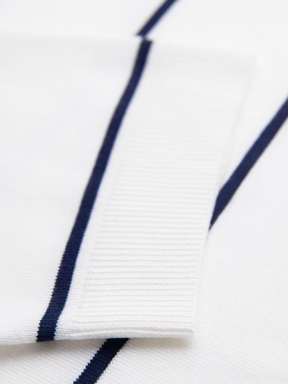 Ombre Clothing Muška polo majica od viskoze s vodoravnim prugama Ombre Clothing