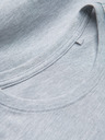 Ombre Clothing Svijetlo siva muška osnovna majica Ombre Clothing