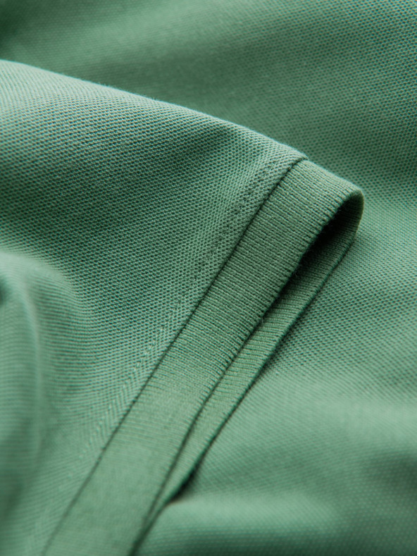 Ombre Clothing Zelena muška polo majica Ombre Clothing