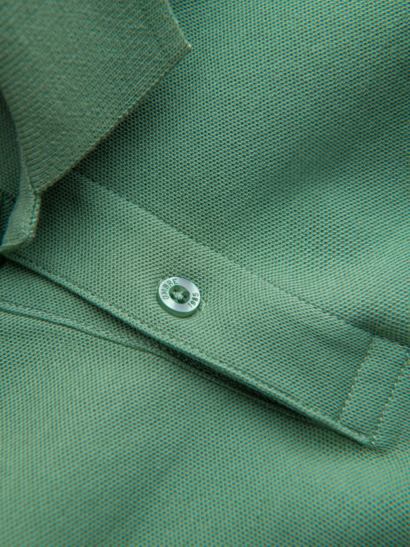 Ombre Clothing Zelena muška polo majica Ombre Clothing