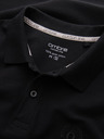 Ombre Clothing Crna muška base polo majica Ombre Clothing