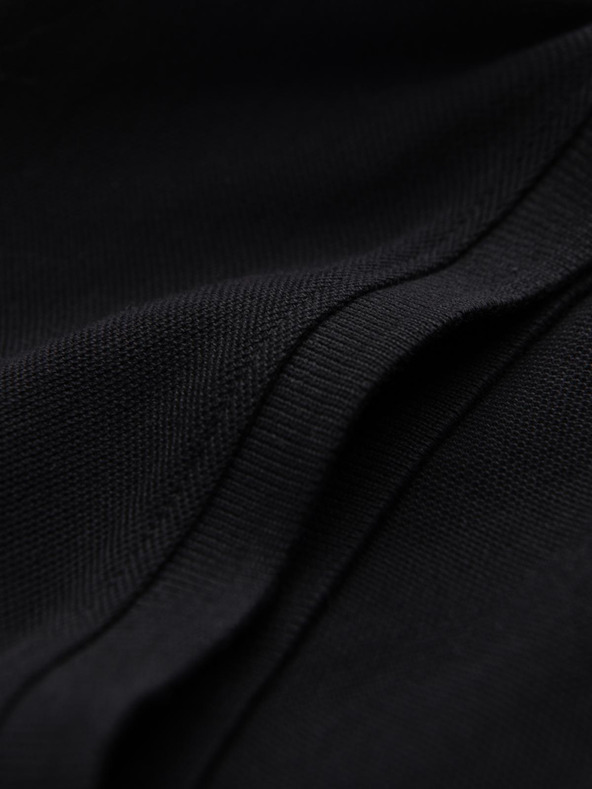 Ombre Clothing Crna muška base polo majica Ombre Clothing