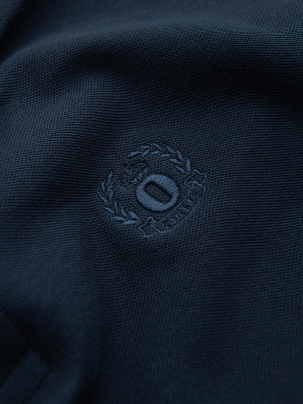 Ombre Clothing Tamnoplava muška basic polo majica Ombre Clothing