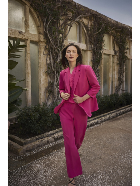 Moodo Sako sa 3/4 rukavima purpurna Moodo