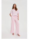 Moodo Roze poslovne hlače Moodo