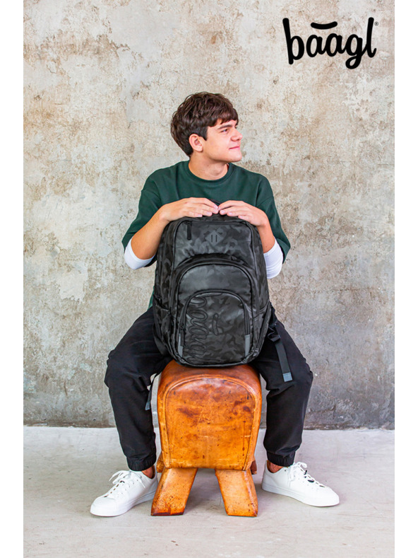 BAAGL  BAAGL Školski ruksak Coolmate Onyx