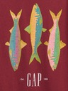 GAP Dječja majica sa printom i logom GAP