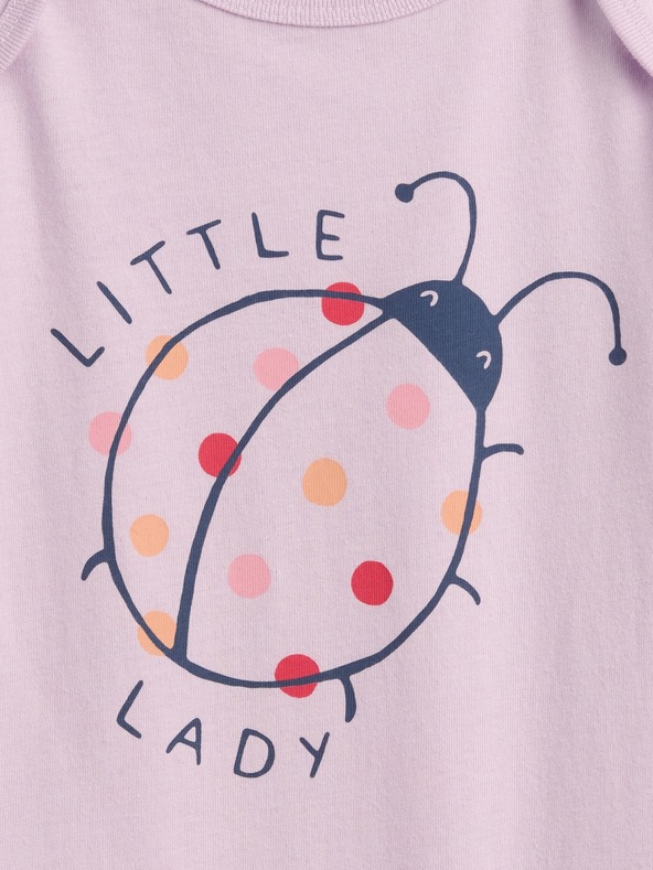 GAP Baby bodi s printom GAP