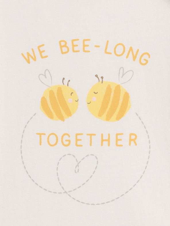 GAP Baby bodi s printom GAP