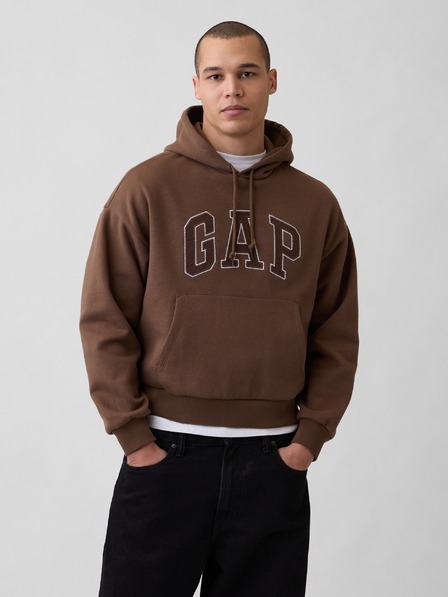GAP Oversize dukserica s logom VintageSoft GAP