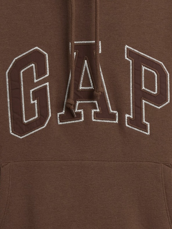GAP Oversize dukserica s logom VintageSoft GAP
