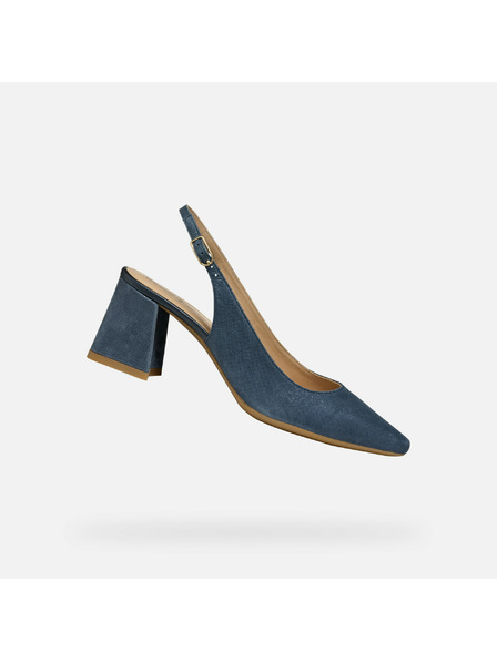 Geox Tamno plave ženske sandale Geox Giselda