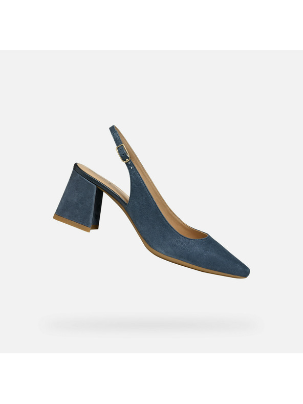 Geox Tamno plave ženske sandale Geox Giselda