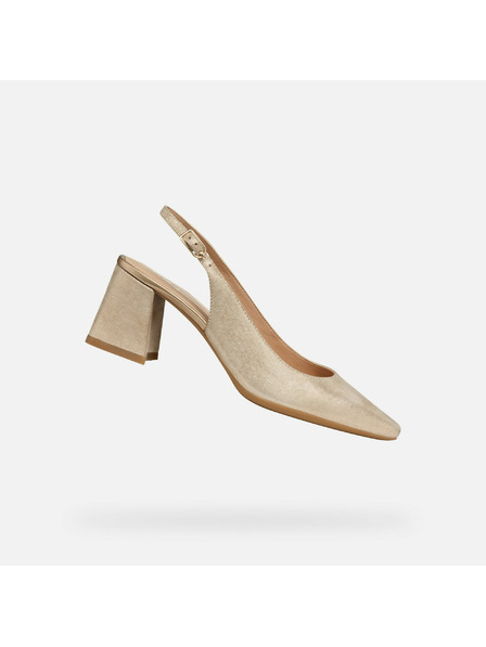 Geox Zlatne ženske sandale Geox Giselda