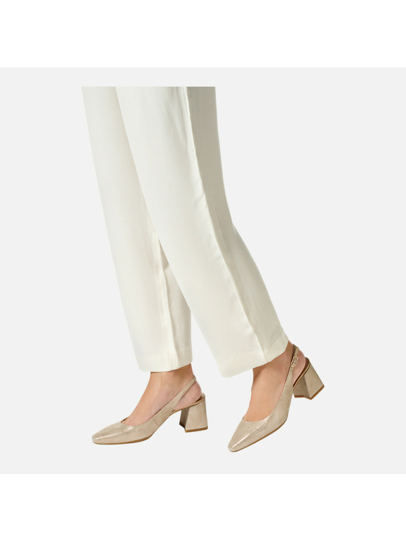 Geox Zlatne ženske sandale Geox Giselda