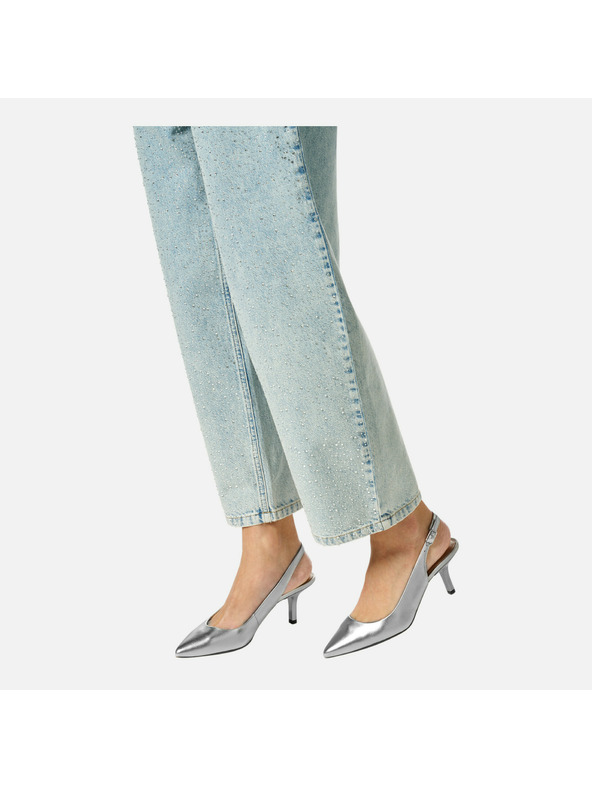 Geox Srebrne ženske pune Geox Kleopy