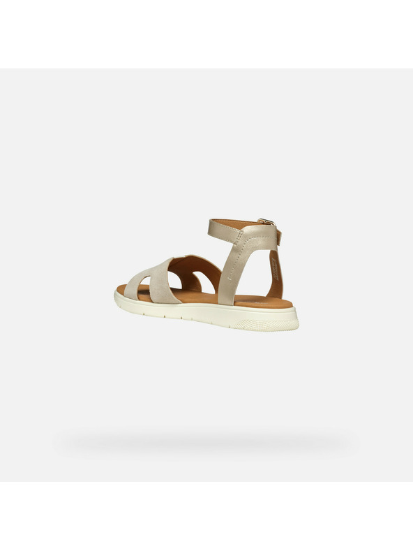 Geox Zlatne ženske sandale Geox Dandra