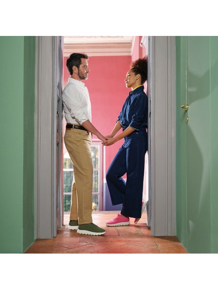 Geox Ružičaste ženske tenisice Geox Spherica Plus Fast in