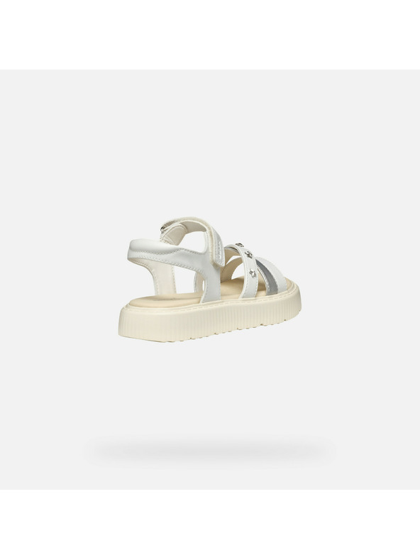 Geox Bijele djevojačke sandale Geox Sandal Kodette Gir