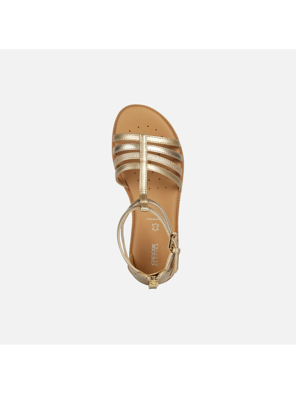 Geox Srebrne djevojčje sandale Geox Sandal Karly Girl