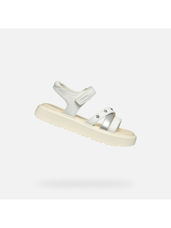 Geox Bijele djevojačke sandale Geox Sandal Kodette Gir
