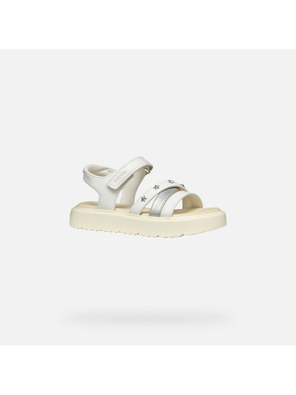 Geox Bijele djevojačke sandale Geox Sandal Kodette Gir