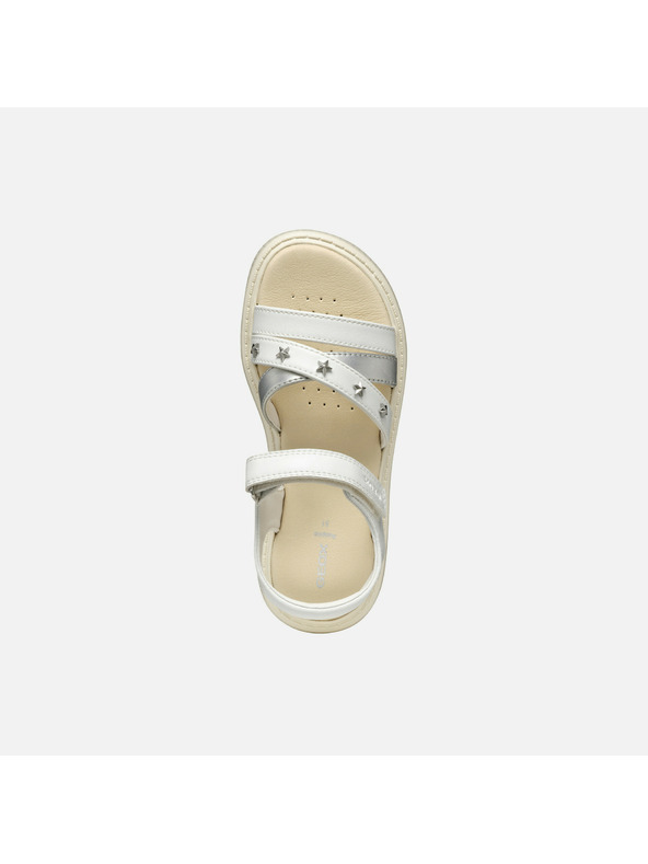 Geox Bijele djevojačke sandale Geox Sandal Kodette Gir