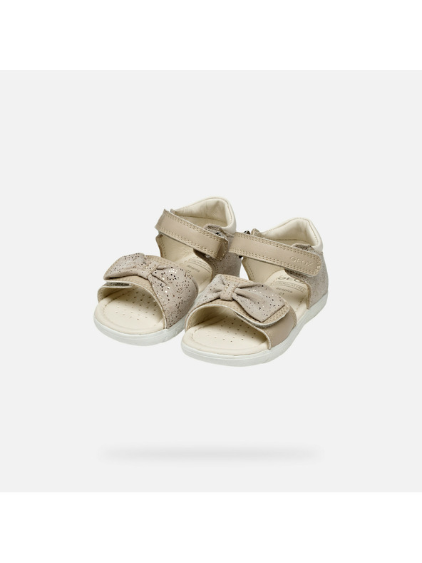 Geox Bež djevojčje sandale Geox Sandal Alul