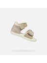 Geox Bež djevojčje sandale Geox Sandal Alul