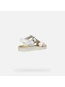 Geox Bijele djevojčje sandale Geox Sandal Costarei Gi