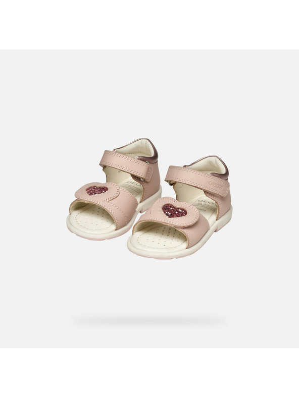 Geox Svjetlosno ružičaste djevojčje sandale Geox Verred