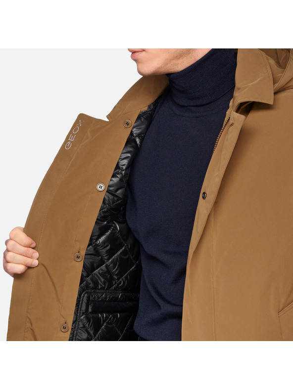 Geox Geox Anyweco smeđa muška jakna